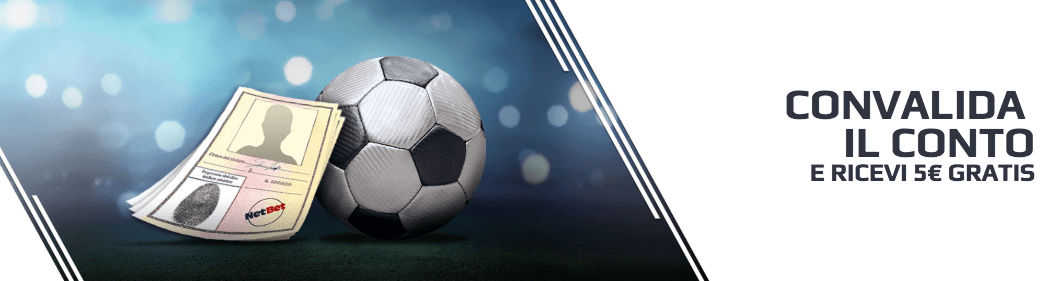 netbet codice partner convalida conto