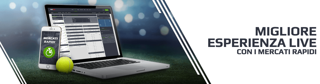 netbet codice partner scommesse live mercati rapidi