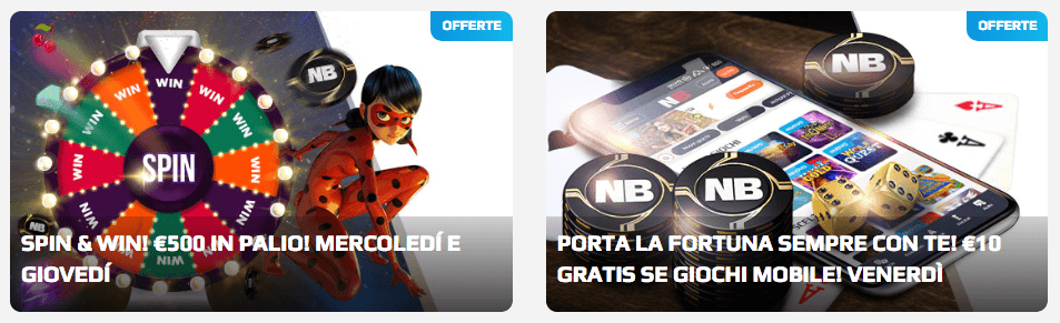 netbet codice partner promozioni casino