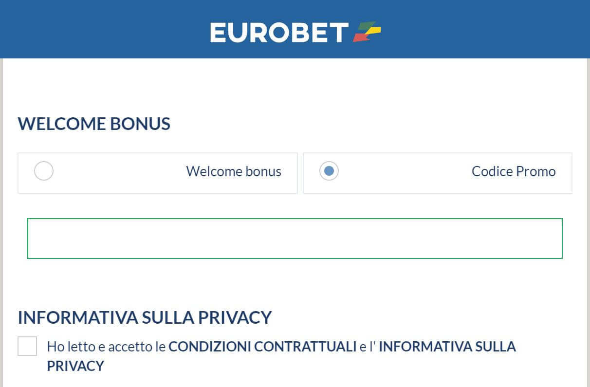 Codice Promo Eurobet 2024: Iscrizione, Offerte e Guida all'operatore